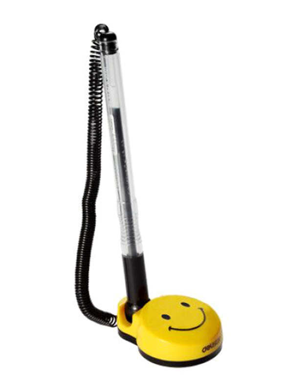 

Deli Smiley Desk Pen Stand, Black