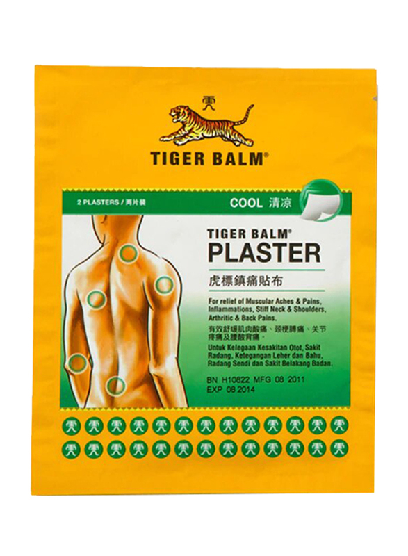 

Tiger Balm Cool Plaster, Small, 2 Pieces