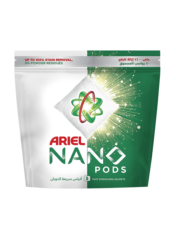 

Ariel Nano Pods Original Powder Detergent, 5 Pieces