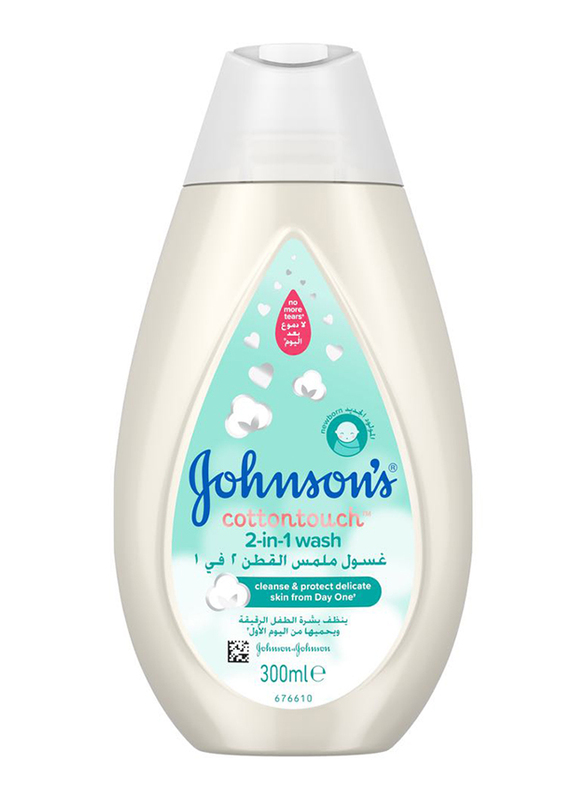 

Johnson's Baby 300ml CottonTouch 2-in-1 Wash for Newborn Babies