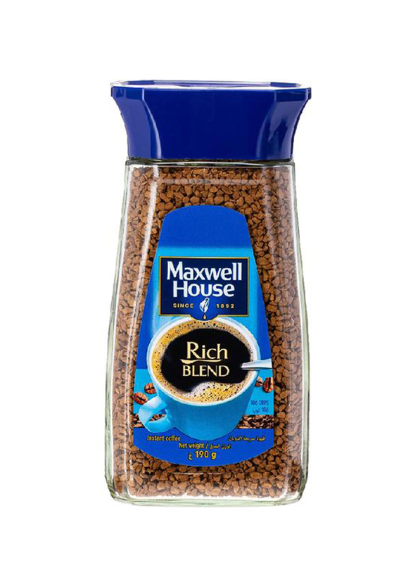 

Jacobs Maxwell House Rich Ground Coffee, 190g