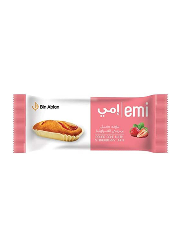 

Emi Pound Cake With Strawberry Jam, 60g