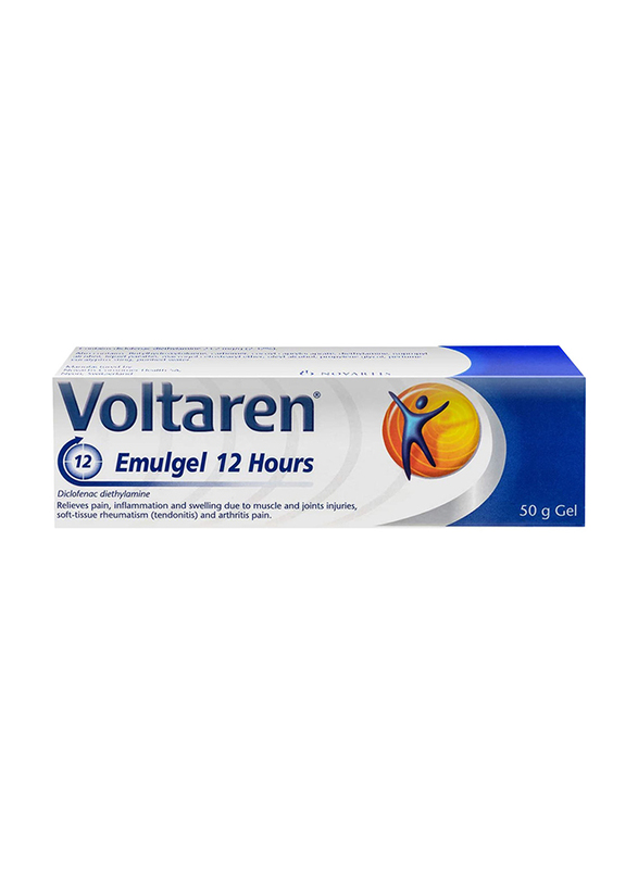 

Voltaren Emulgel 12 Hours Gel for Muscle & Joint Pain Relief, 50g