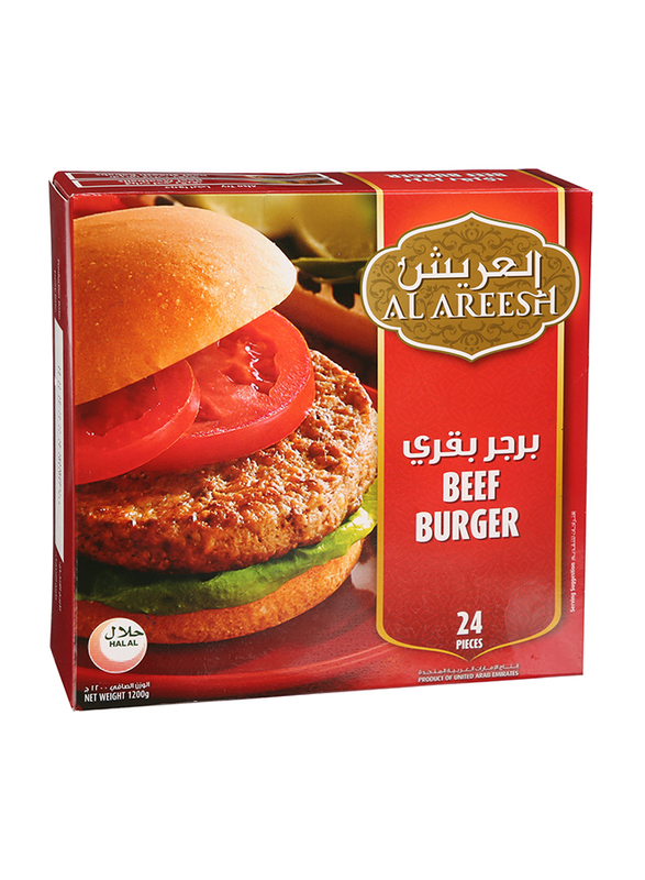 

Al Areesh 24 Beef Burger, 1200g