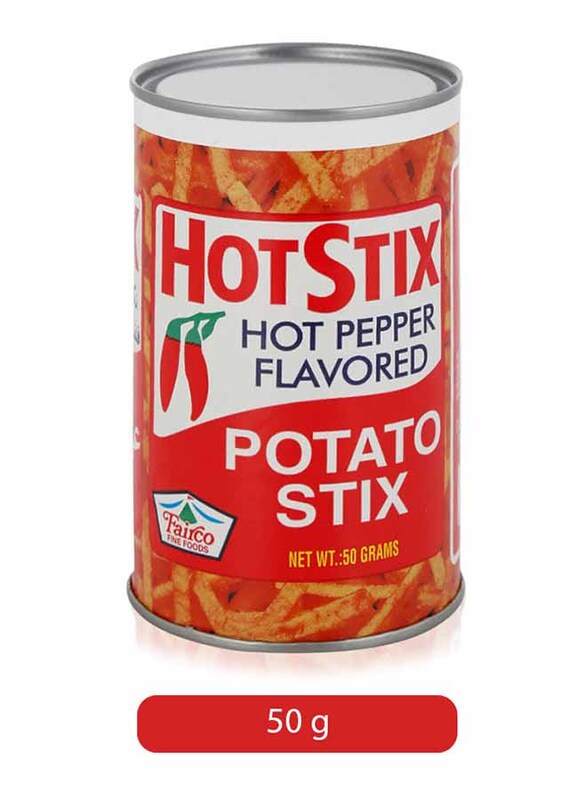 

Fairco Hot Stix Hot Pepper Flavored Potato Stix, 50g