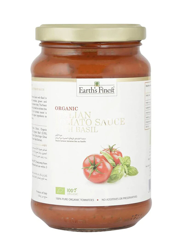 

Earth's Finest Organic Tomato Sauce with Basil, 340g