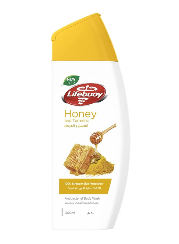 

Lifebuoy Honey & Turmeric Antibacterial Body Wash, 300ml