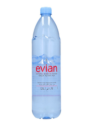 Evian Prestige Natural Mineral Water, 1.25 Liter