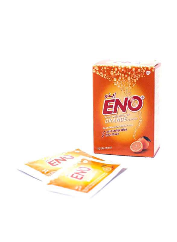 

Eno Orange Sachets, 10 Sachets x 5g