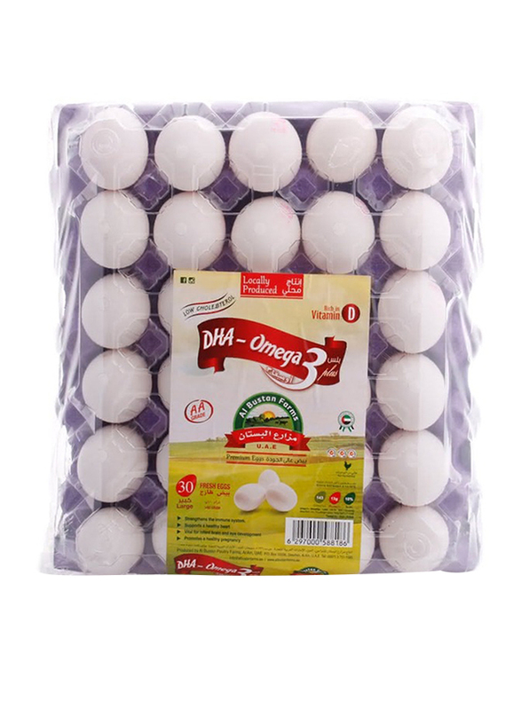 

Ova Plus DHA Omega 3 Egg, Large, 30 Pieces