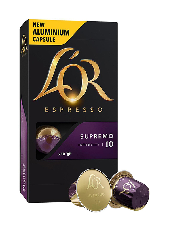 

Lor Capsules Espresso Supremo, 10 Capsules, 52g