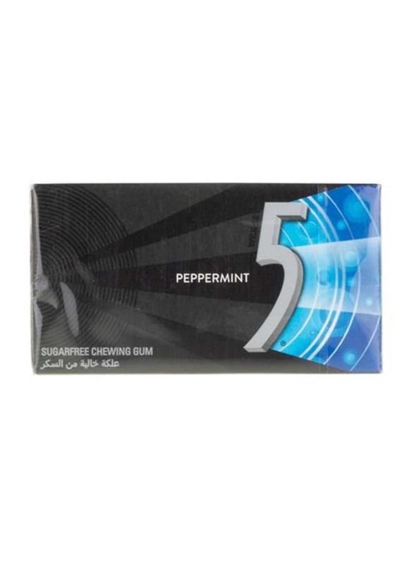 

Wrigley's 5 Sugar Free Peppermint Chewing Gum, 18 x 15.6g
