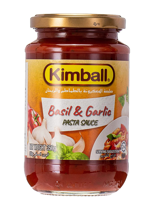 

Kimball Basil & Garlic Pasta Sauce, 350g