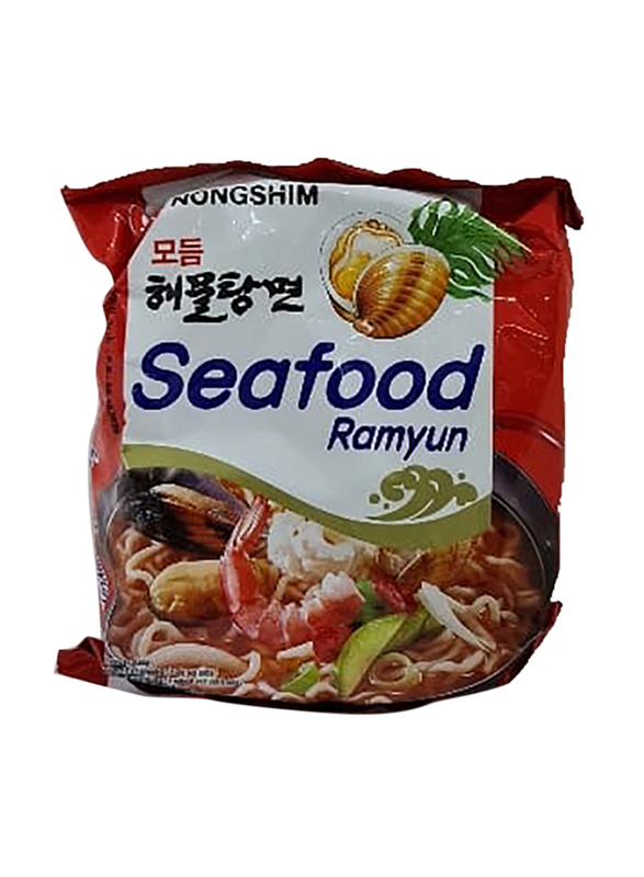 

Nong Shim Seafood Ramyun Noodles Soup, 125g