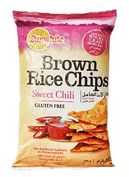 Sunwhite Sweet Chili Brown Rice Chips, 156g