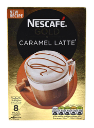 Nescafe Gold Caramel Latte Coffee, 10 x 17g