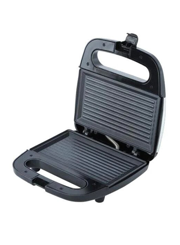 

Geepas 2 Slice Grill Maker, Silver/Black