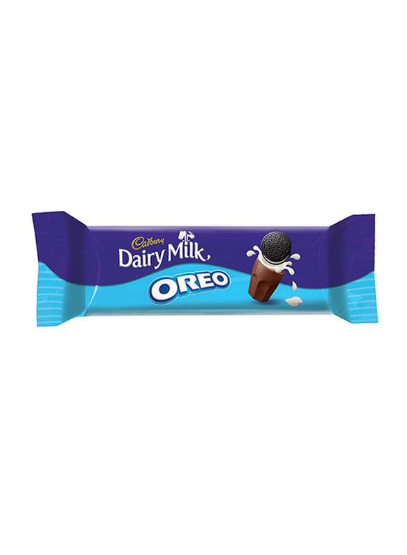 

Cadbury Dairy Milk Oreo Chocolate, 12 Pieces x 38g
