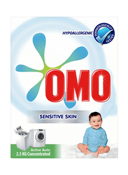 Omo Sensitive Skin Active Auto Laundry Detergent Powder, 2.5 Kg