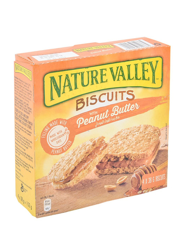 

Nature Valley Crunchy Peanut Butter Biscuits, 4 Piece x 38g