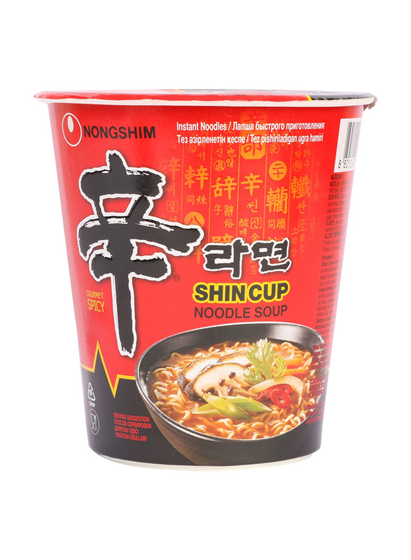 

Nongshim Shin Cup Noodle Soup, 3 x 68g