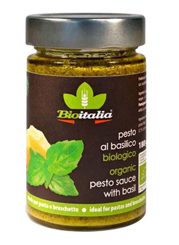 

Bioitalia Pesto Sauce with Basil, 180g