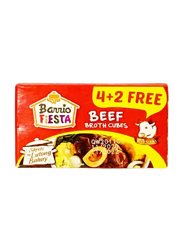 

Barrio Fiesta Beef Broth Cubes, 60g