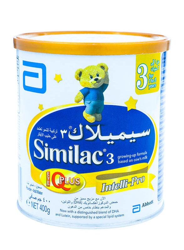 

Similac Gain Plus Intelli Pro 3 Growing Up Formula Milk, 400g