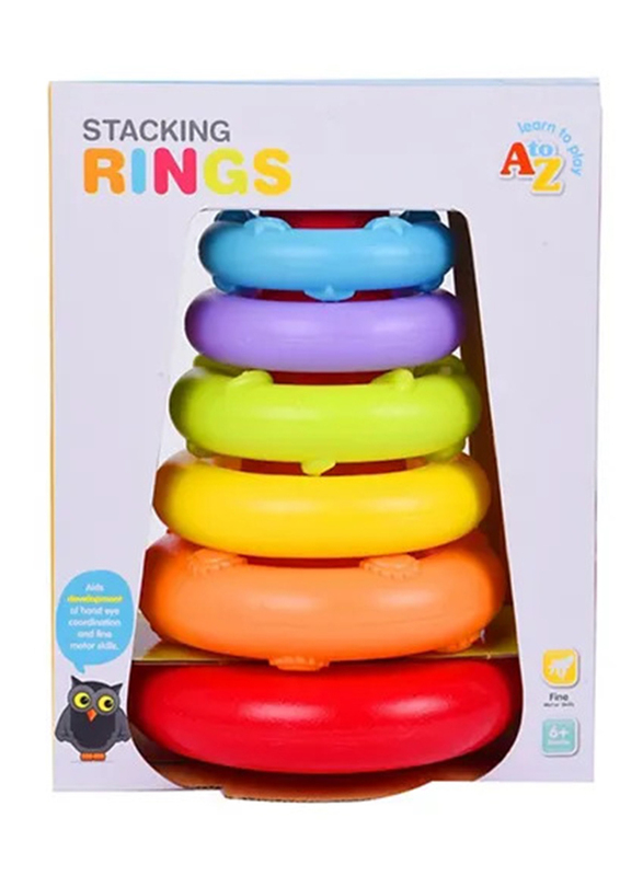 

Super Leader Stacking Rings, Ages 6 Months+, Multicolour