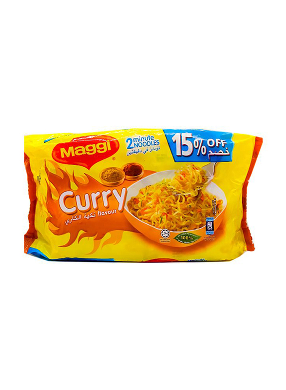 

Maggi 2 Minutes Curry Flavour Noodles, 10 x 79g