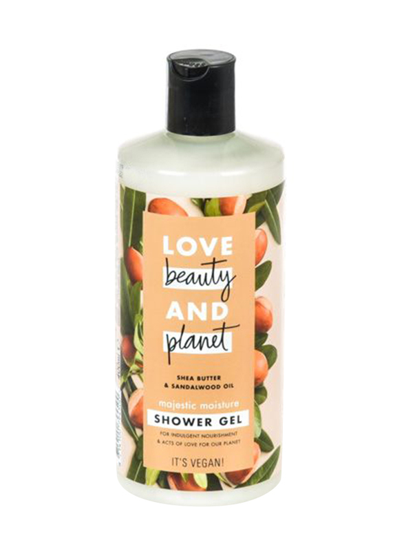 

Love Beauty and Planet Shea Butter and Sandalwood Shower Gel, 400ml
