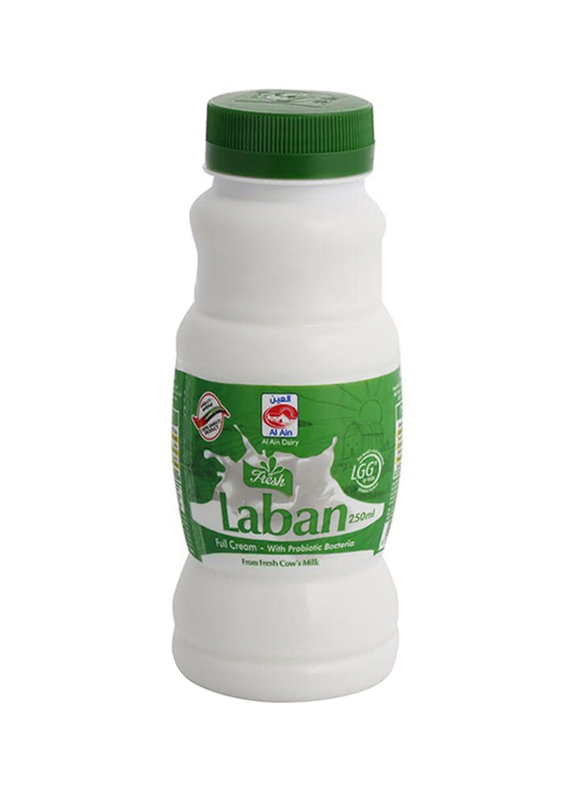 Al Ain Full Cream Cow Milk Laben, 250ml