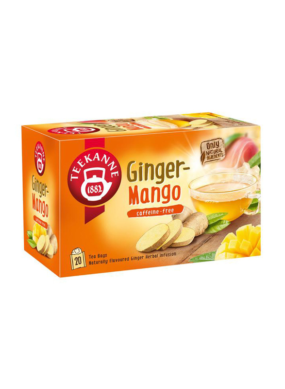 

Teekanne Ginger Mango Tea, 20 Tea Bags x 1.75g