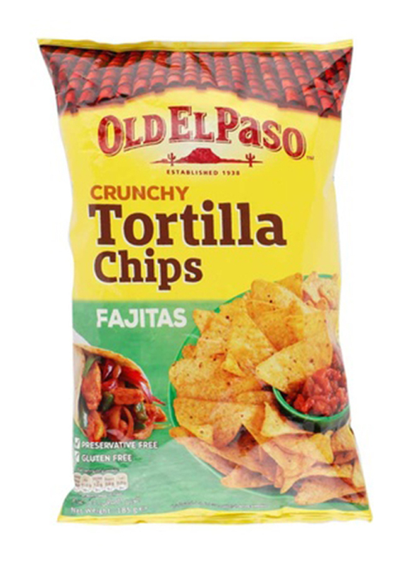 

Old El Paso Tortilla Fajitas Chips, 10 x 185g