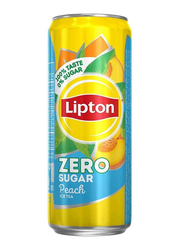 

Lipton Zero Sugar Peach Iced Tea, 320ml