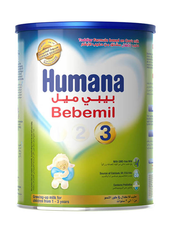 

Humana Stage 3 Growing Up GMO Free Milk Formula, 900g