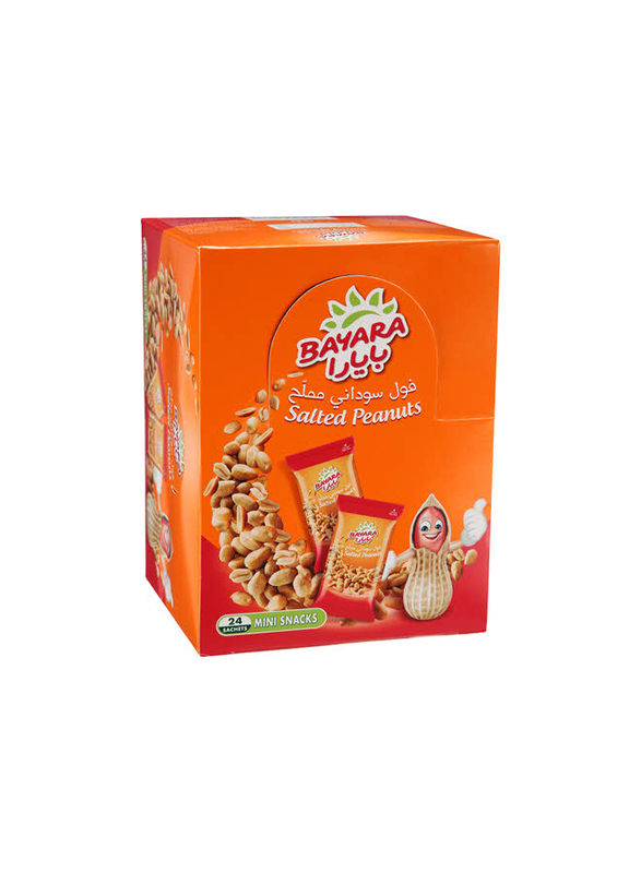 

Bayara Salted Peanuts Snacks, 24 Pieces x 13g