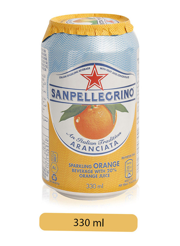 

S.Pellegrino Sparkling Orange Juice Drink, 330ml