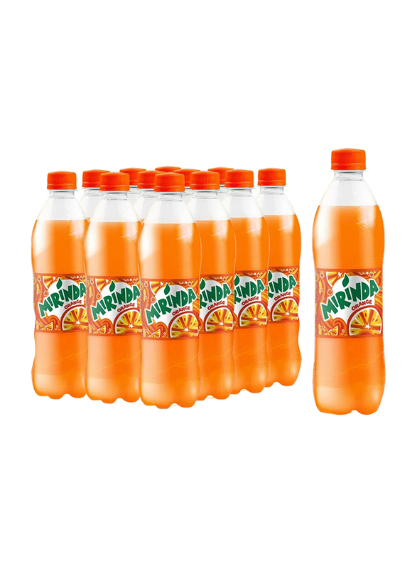 

Mirinda Orange Soft Drink Bottles, 24 Pieces x 500ml