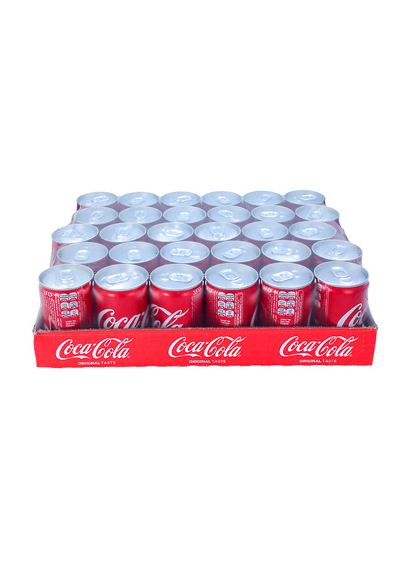 

Coca Cola Original Soft Drink, 30 Cans x 150ml