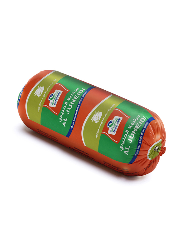 

Al Juneidi Aljuneidi Beef Mortadella Olive Roll, 250g