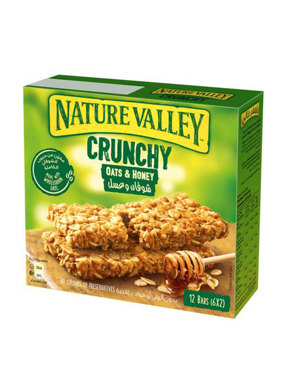 

Nature Valley Oats & Honey Granola Bars, 6 x 42g