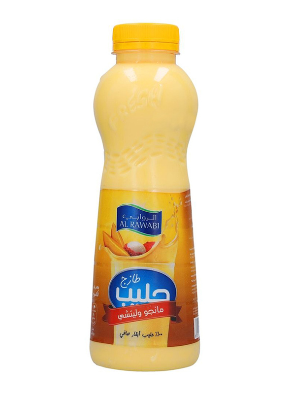 Al Rawabi Fresh Mango Lychee Milk, 500ml