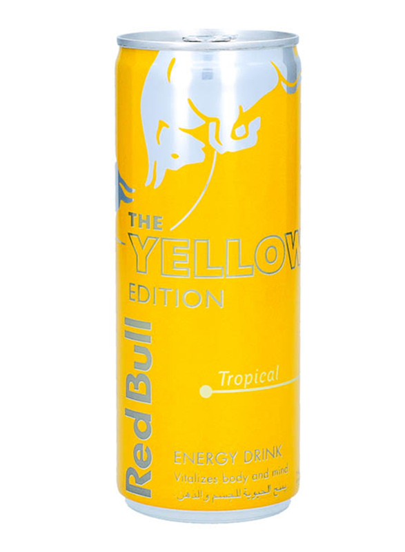 Red Bull The Yellow Edition Tropical Energy Drink, 250ml