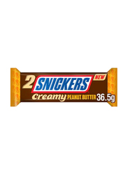 Snickers Creamy Peanut Butter Chocolate, 24 Pieces x 36.5g