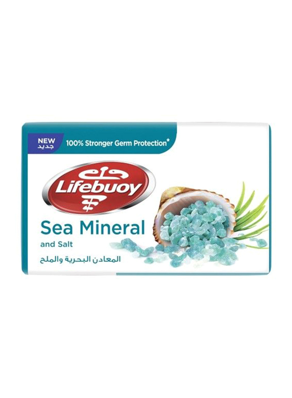 

Lifebuoy Sea Mineral and Salt Soap Bar, 125 gm