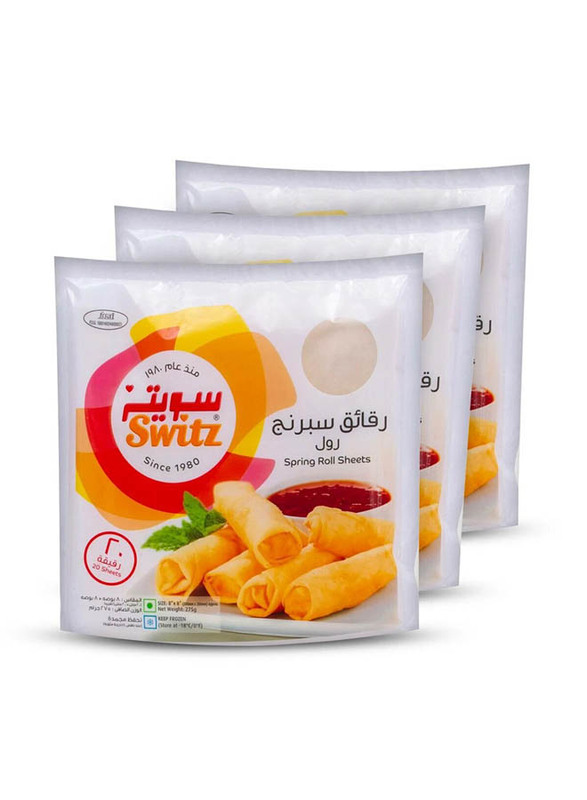 

Switz Spring Roll Sheets, 3 x 160g