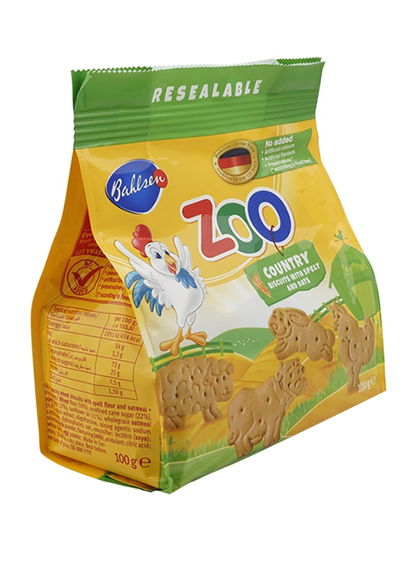 

Bahlsen Leibniz Zoo Country Spelt & Oats Biscuits, 100g
