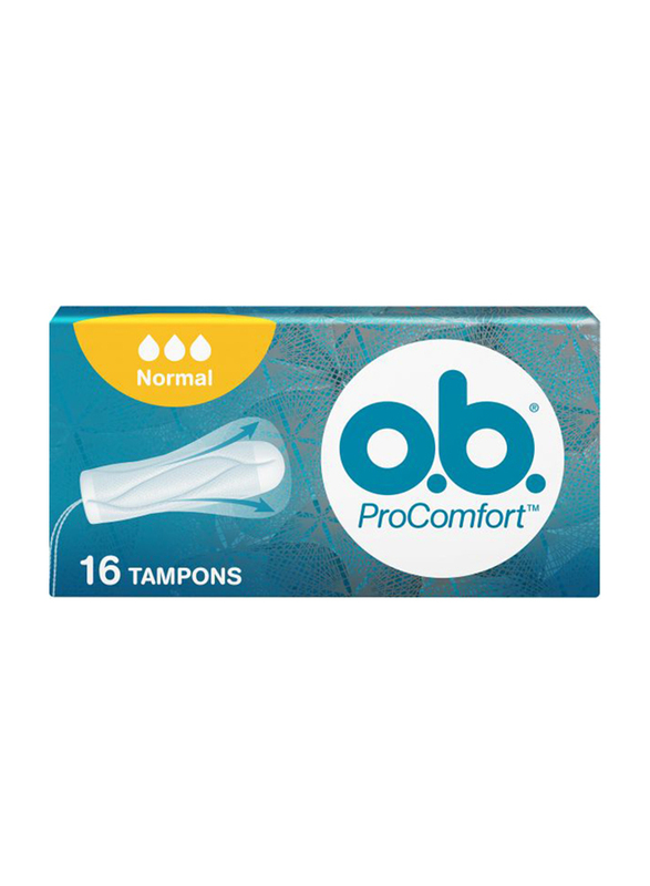 

OB ProComfort Normal Tampons, 16 Pieces