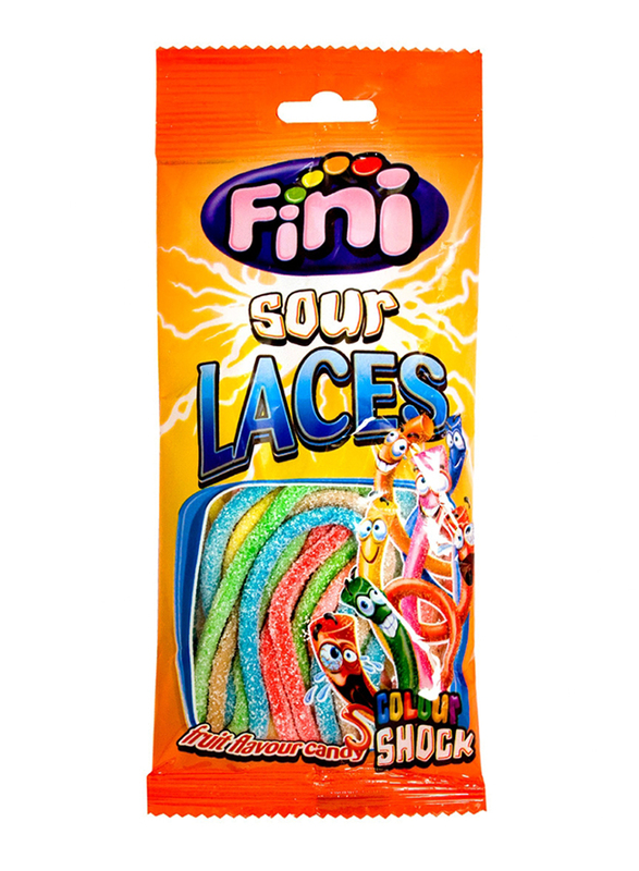 

Fini Sour Laces Colour Shock Candies, 90g